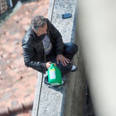 Es heisst, er habe sich selbst verbrennen wollen. (Bild: Keystone)