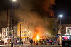 SCHWEIZ AROSA BRAND HOTEL (Bild: Keystone)