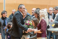 Wahlsieger Wolfgang Giella. (Bild: Hanspeter Schiess)