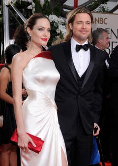 Brad Pitt and Angelina Jolie got married. (Bild: Keystone)