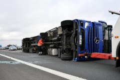 Storm 'Friederike' sweeps over Germany (Bild: Keystone)