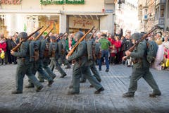 St. Gallen - Umzug Olma Olmaumzug durch die Stadt (Bild: Ralph Ribi)