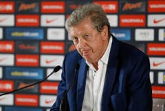 Kurz nach dem Spiel erklärte Englands niedergeschlagener Coach Roy Hodgson den Rücktritt. (Bild: Keystone)