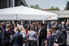 Verschiedene Generationen treffen sich am Symposium in St.Gallen. (Bild: Urs Bucher)