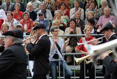 Impressionen vom Eidgenössischen Blasmusikfest St. Gallen (Bild: Ralph Ribi)