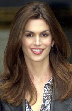 Der Leberfleck links beim Mund ist das Markenzeichen von Cindy Crawford. (Bild: Keystone)