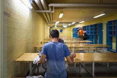 PK Kanton: Besichtigung des Zentrums für Asylsuchende im Riethüsli (Bild: Michel Canonica)