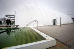 Jahrelange Bemühungen haben mit der Realisierung der Traglufthalle Früchte getragen. (Bild: Reto Martin)