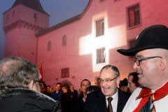 SUISSE RECEPTION GUY PARMELIN (Bild: Keystone)