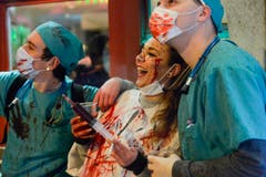 Frauenfeld TG , 15.01.2018 / Bechtelisnacht in der Innenstadt von Frauenfeld (Bild: Donato Caspari)