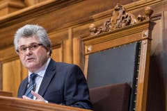 Ivo Bischofberger in Amt und Würden. (Bild: Keystone)