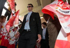 Cool mit Brille: Ryan Gardner. (Bild: Keystone)