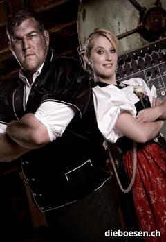 Christian Stucki und Sabrina Merz. (Bild: dieboesen.ch/Ellin Anderegg)