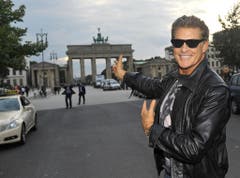 Ein Schnappschuss am Brandenburger Tor in Berlin. (Bild: Keystone)