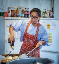 Von Donnerstag 3. August bis Samstag 5. August fand im Hafen von Romanshorn das Sommernachtsfest 2017 statt. (Bild: Andrea Stalder)