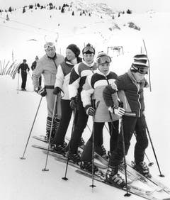 22. Dezember 1981: Bereits als Kind machte Prinz Johan Von linkd: Prinz Claus, Königin Beatrix, Prinz Willem-Alexander, Prinz Johan Friso und Prinz Constantijn. (Bild: Keystone)