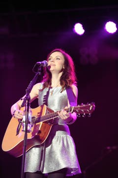 Einer der Höhepunkte: Der Auftritt von Amy MacDonald. (Bild: Stefan Beusch)