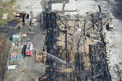 Blick aus der Luft auf das Saurer-WerkZwei. (Bild: Urs Bucher)