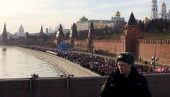 RUSSIA CRIMEA ONE YEAR ANNIVERSARY (Bild: Keystone)