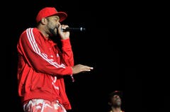 Im Trainingsanzug: der Frontmann der Band Wu-Tang Clan. (Bild: Reto Martin)