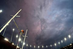 Imposant: Die Griechin Katerina Stefanidi beim Stabhochsprung. (Bild: Keystone)