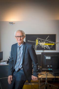 Im September 2016, Nino Cozzio ist bereits gezeichnet von seiner Krankheit. (Bild: Urs Bucher/Archiv)