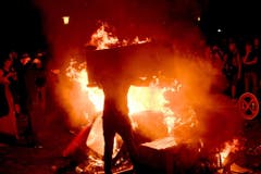 Protest against G20 Summit in Hamburg (Bild: Keystone)