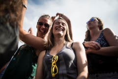 OPENAIR ST. GALLEN 2015 - Impressionen während dem Kontert von Stress auf der Sitterbühne (Bild: Peer Füglistaller)