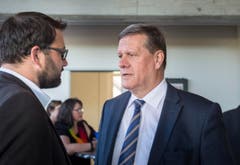 Empfang Grossratspräsidentin Heidi Grau (Bild: Andrea Stalder)