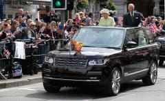 Queen Elizabeth II. und ihr Mann Prinz Phillip in Windsor. (Bild: Keystone)