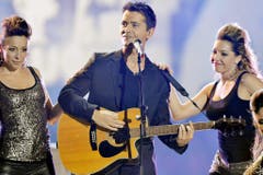 Nill Klemm aus der Westschweiz komponierte seinen Wettbewerbsbeitrag «On my way» in Eigenregie. (Bild: Keystone)