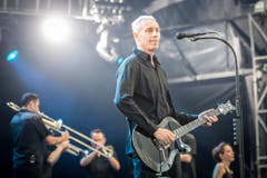 Schon früher mit den "Ärzten" am OpenAir - dieses Jahr unter dem Label "Farin Urlaub Racing Team": Farin Urlaub. (Bild: Benjamin Manser)