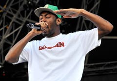 Mit Dächlikappe: Tyler, the Creator. (Bild: Reto Martin)