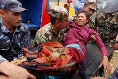 Nepal Earthquake (Bild: Keystone)