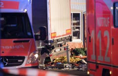 Truck crashed into a Christmas market in Berlin (Bild: Keystone)