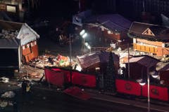 Truck crashed into a Christmas market in Berlin (Bild: Keystone)