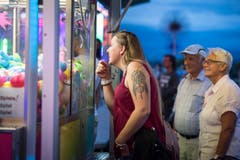 Von Donnerstag 3. August bis Samstag 5. August fand im Hafen von Romanshorn das Sommernachtsfest 2017 statt. (Bild: Andrea Stalder)
