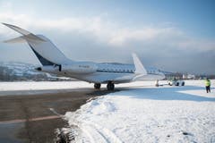 Altenrhein - Flughafen Flugplatz Altenrhein Hohes Verkehrsaufkommen wegen WEF in Davos Zusätzlich ca. 330 Flugzeuge Privatjets (Bild: Ralph Ribi)