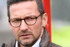 "Es gibt keine Strömungen gegen mich." St.Gallens damaliger Trainer Joe Zinnbauer am 11. April, nachdem bekannt wurde, dass sein Fürsprecher Dölf Früh zurücktritt. (Bild: Keystone)