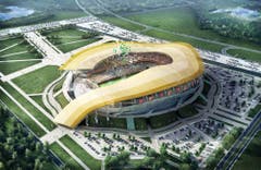 Rostow am Don (1,1 Mio. Einwohner)Stadion: Rostow ArenaKapazität: 45'000Kosten (Neubau): 320 Mio. FrankenEröffnung: noch im BauKlub: FC RostowWM-Spiele: Gruppenphase (4), Achtelfinal (1) (Bild: Handout Fifa)