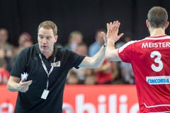 Handball: LŠnderspiel Schweiz - Bosnien (Bild: Michel Canonica)