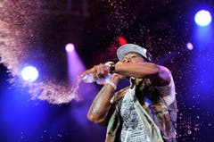 50 Cent: So heiss, dass das Publikum abgekühlt werden musste. (Bild: Reto Martin)