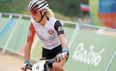 Jolanda Neff, Thal, WM-Gold im Cross Country. (Bild: LAURENT GILLIERON (KEYSTONE))