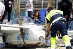 Erste Bilder vom Unglücksflugzeug. (Bild: Rudolf Hirtl)