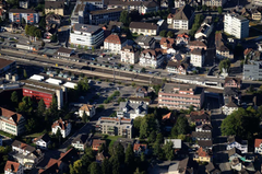 Am 4. Dezember 2017 eröffnete die neue Unterführung im Westen des Bahnhofs. (Bild: Mario Testa (18. Dezember 2017))