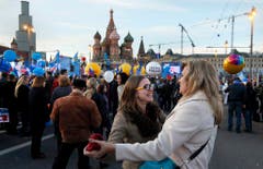 A year after Crimea annexation (Bild: Keystone)