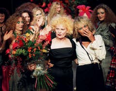 Im September 1998 an der Fashion Week in London. (Bild: Keystone)