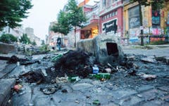 G20-Gipfel - Schäden im Schanzenviertel (Bild: Keystone)