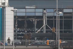 Explosions at Brussels Airport (Bild: Keystone)