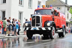 Romanshorn TG , 25.05.2014 / Festumzug an der Jugendfeuerwehr Schweizermeisterschaft " Feuer und Wasser " in Romanshorn (Bild: Donato Caspari)